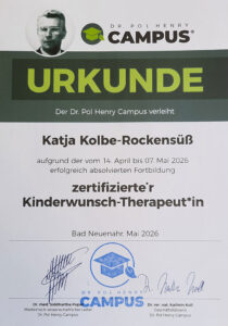 Katja Kolbe-Rockensüß ist zertifizierte Kinderwunsch-Therapeutin